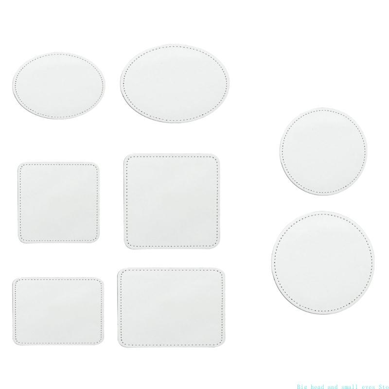 581C 10 Pieces Blank Leather H - Hat Sublimation Blank recension och pris