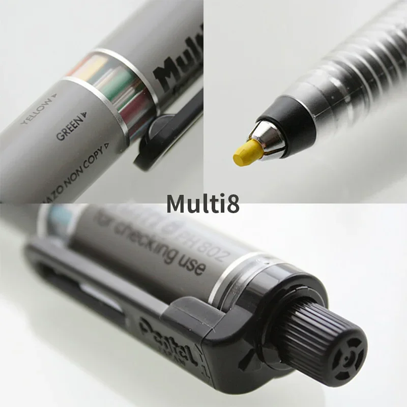 Japan Pentel Multi+8 Mechanica - Pentel Pen Energel recension och pris
