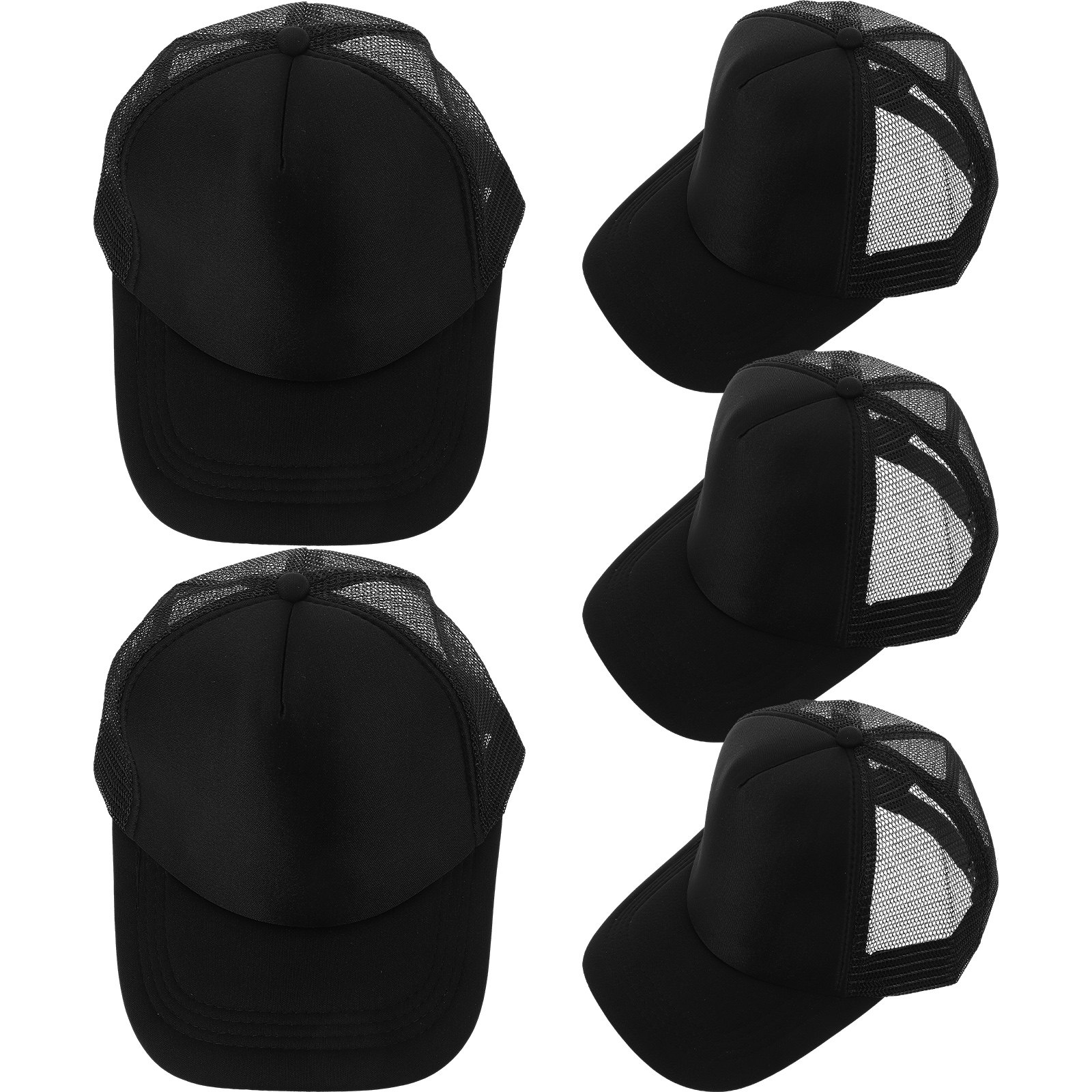 5Pcs Mesh Baseball Cap For Run - Hat Sublimation Blank recension och pris